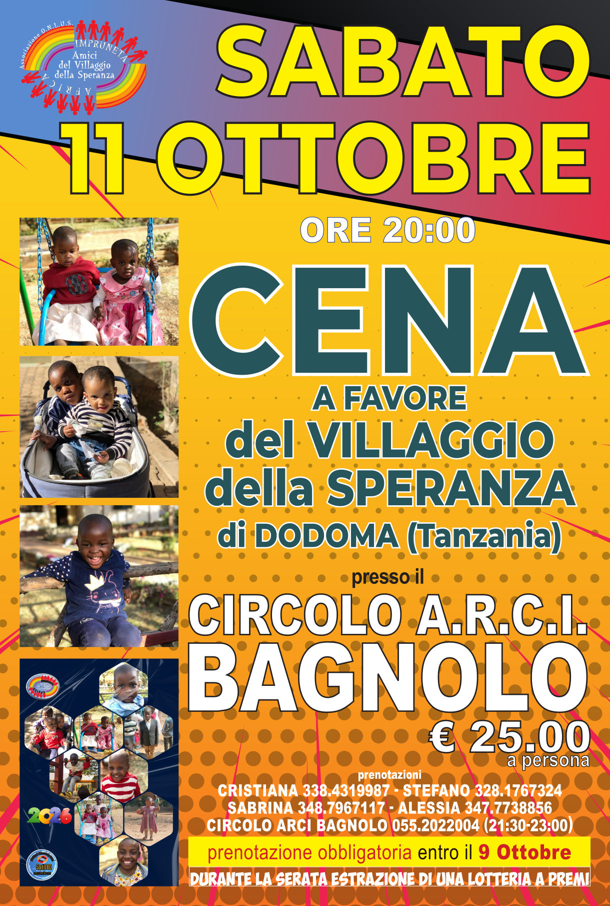 Cena Circolo A.R.C.I. Bagnolo
